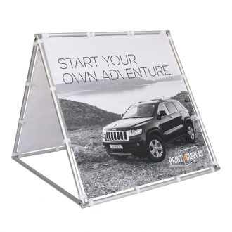 Outdoor Banner with Aluminium Frame 100x100